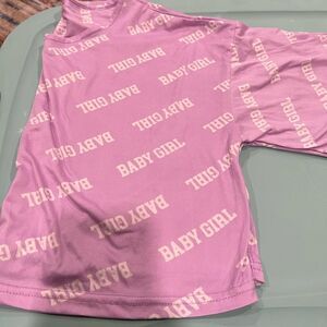 Girls sleep set (crop top and biker short)